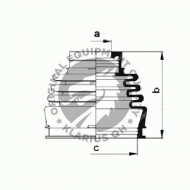 Комплект пыльника QH Benelux QJB220