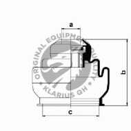 Комплект пыльника QH Benelux QJB604
