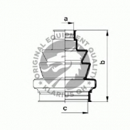 Комплект пыльника QH Benelux QJB989