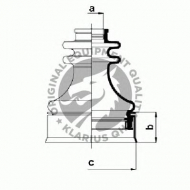 Комплект пыльника QH Benelux QJB568