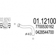 Трубка MTS 01.12100
