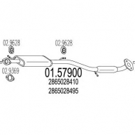 Амортизатор MTS 01.57900
