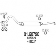 Амортизатор MTS 01.60790