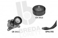 Ременный комплект BREDA  LORETT KCA 0018