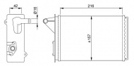 Теплообменник NRF 58626