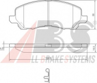 Комплект тормозных колодок A.B.S. 37202 OE