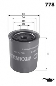 Фильтр MECAFILTER ELH4267