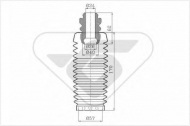 Пылезащитный комплект HUTCHINSON KP023