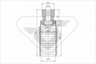Пылезащитный комплект HUTCHINSON KP053
