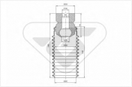 Пылезащитный комплект HUTCHINSON KP056
