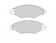 Комплект тормозных колодок NECTO FD6733A