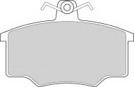 Комплект тормозных колодок NECTO FD267A