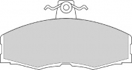 Комплект тормозных колодок NECTO FD213A