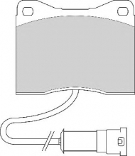 Комплект тормозных колодок NECTO FD6339A