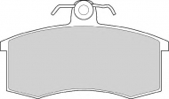 Комплект тормозных колодок NECTO FD6216A
