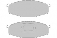 Комплект тормозных колодок NECTO FD899V
