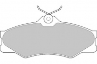 Комплект тормозных колодок NECTO FD6263N