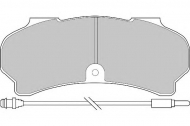 Комплект тормозных колодок NECTO FD6108V
