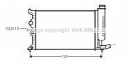Теплообменник AVA QUALITY COOLING CN2181
