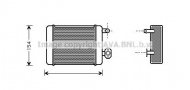 Теплообменник AVA QUALITY COOLING DN6071