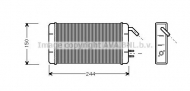 Теплообменник AVA QUALITY COOLING FT6082