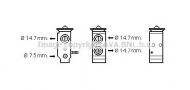 Клапан AVA QUALITY COOLING HY1292
