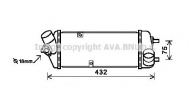 Теплообменник AVA QUALITY COOLING HY4235