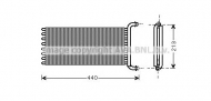 Теплообменник AVA QUALITY COOLING MS6441