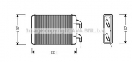 Теплообменник AVA QUALITY COOLING OL6007