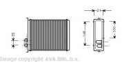 Теплообменник AVA QUALITY COOLING VOA6085