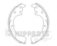 Комлект тормозных накладок NIPPARTS J3502006