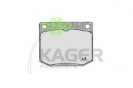 Комплект тормозных колодок KAGER 35-0352