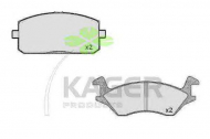Комплект тормозных колодок KAGER 35-0457