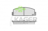 Комплект тормозных колодок KAGER 35-0619
