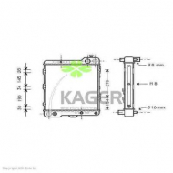 Теплообменник KAGER 31-0008