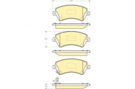 Комплект тормозных колодок GIRLING 6132881