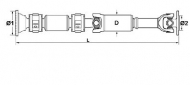 Вал SPIDAN 28125