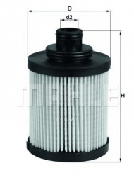 Фильтр MAHLE ORIGINAL OX 418D
