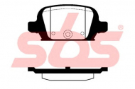 Комплект тормозных колодок sbs 1501223630
