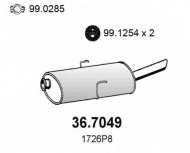 Амортизатор ASSO 36.7049