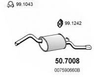 Амортизатор ASSO 50.7008