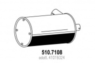 Амортизатор ASSO 510.7108