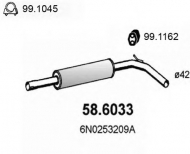 Амортизатор ASSO 58.6033