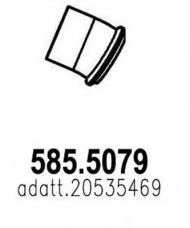 Трубка ASSO 585.5079