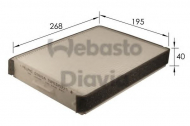 Фильтр WEBASTO 82D0325223A