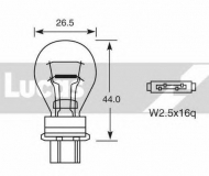 Лампа накаливания LUCAS ELECTRICAL LLB180