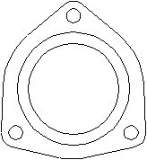 Прокладкa TOPRAN 722 199