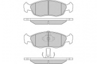 Комплект тормозных колодок E.T.F. 12-0853