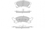 Комплект тормозных колодок E.T.F. 12-0893