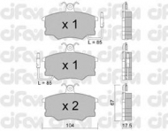 Комплект тормозных колодок CIFAM 822-053-0